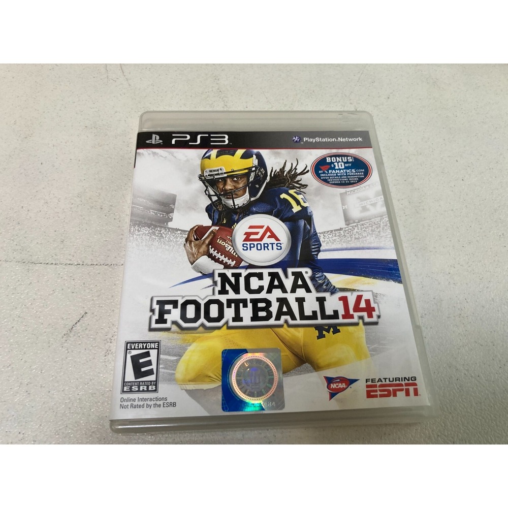 NCAA Football 14 Sony Playstation 3 PS3 Complete CIB Tested Works College